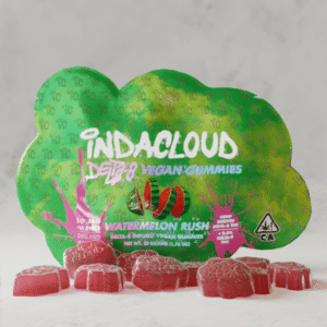Watermelon Rush Delta 8 Vegan Gummies 500 MG