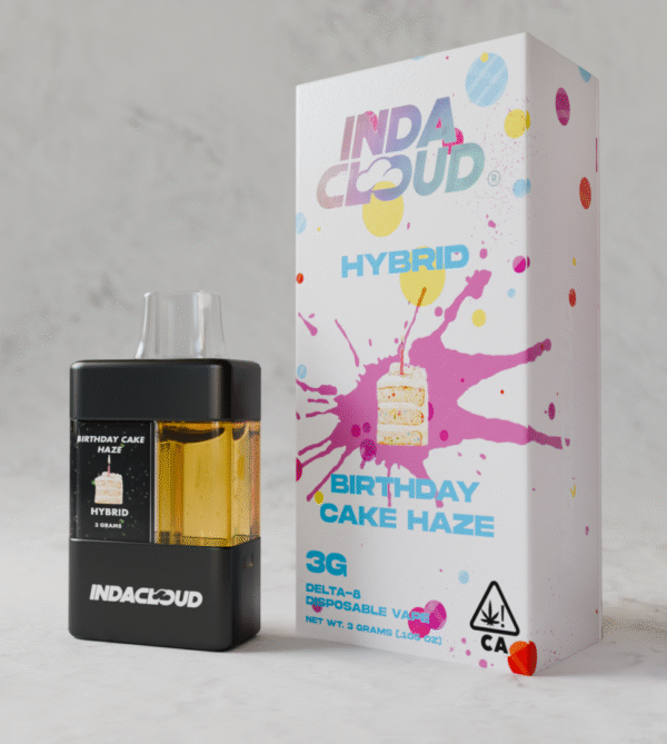 Birthday Cake Haze Delta 8 Disposable Vape Pen 3 Grams